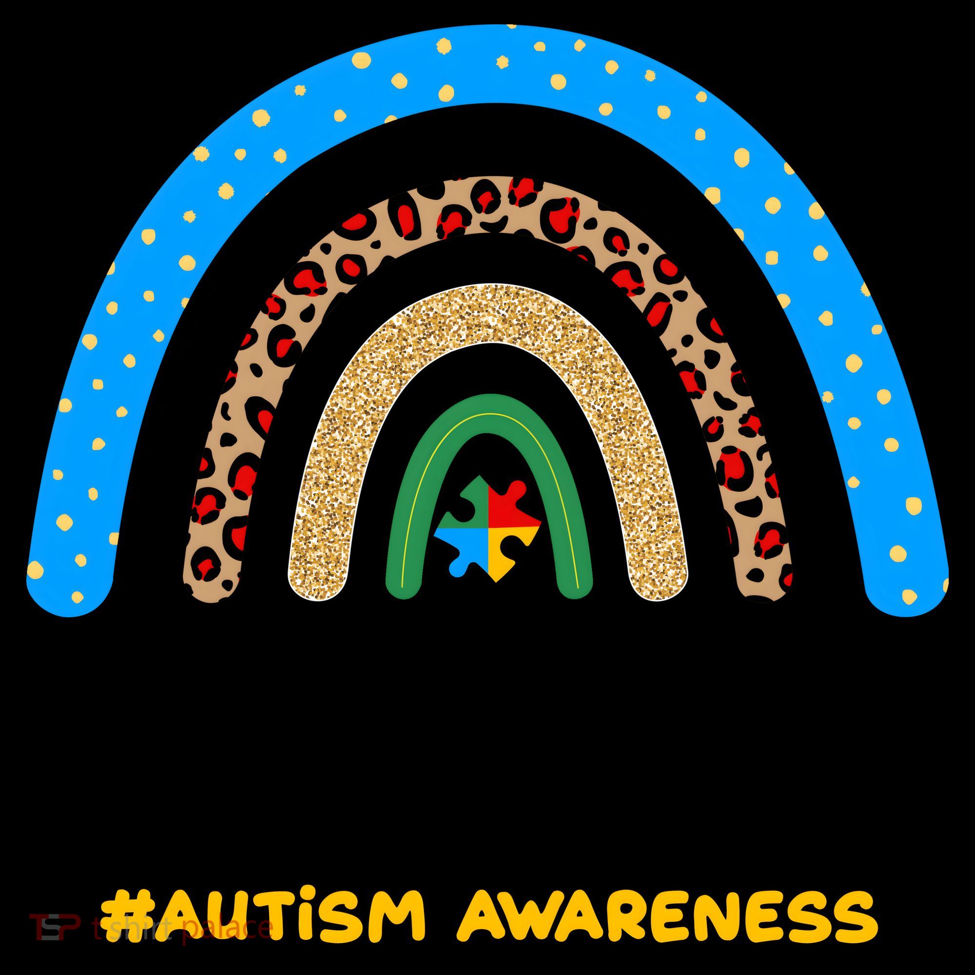 Be Kind Autism Awareness Pattern Rainbow Coffee Mug