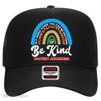 Be Kind Autism Awareness Pattern Rainbow Hat thumb 0