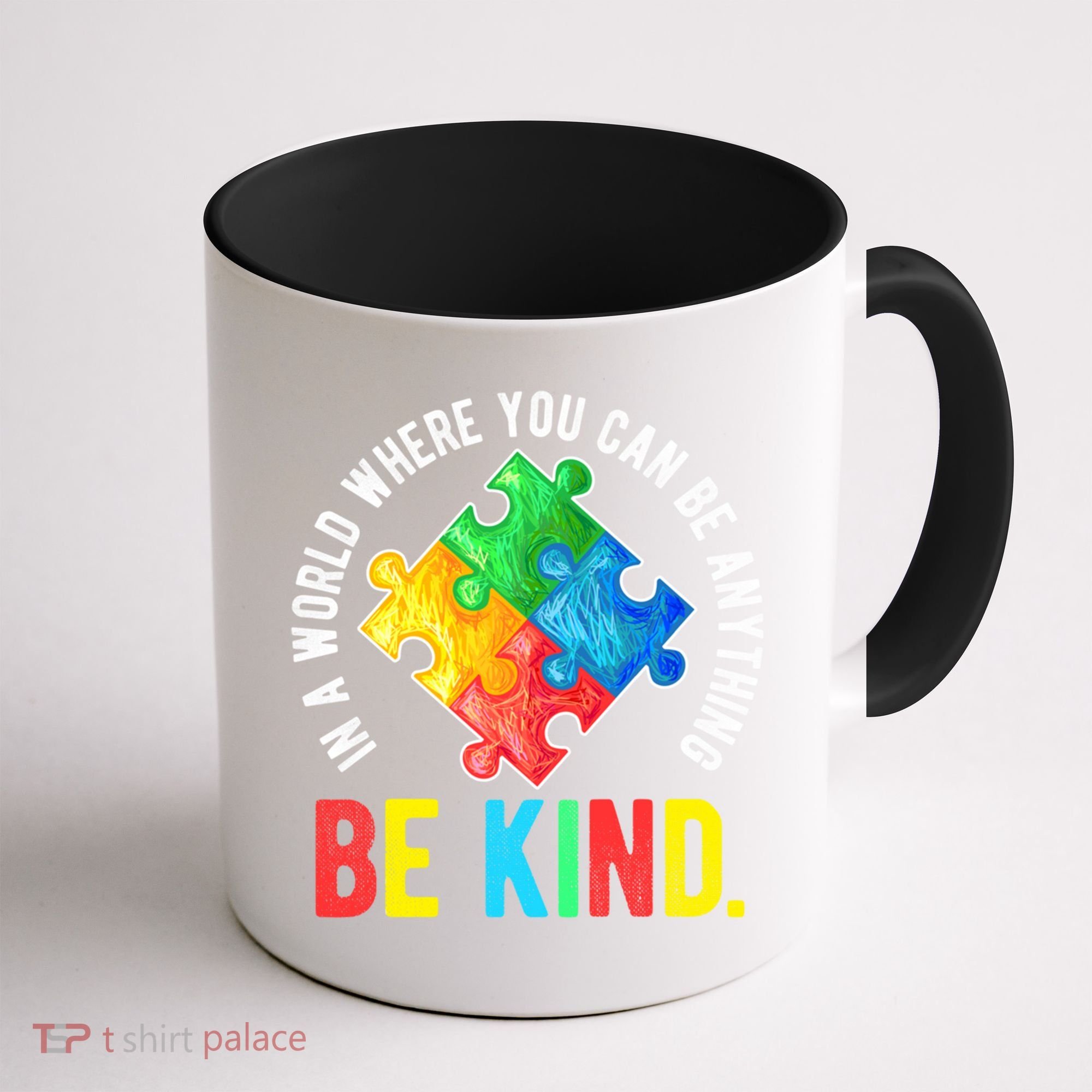 Be Kind Autism Awareness Cute Gift Coffee Mug