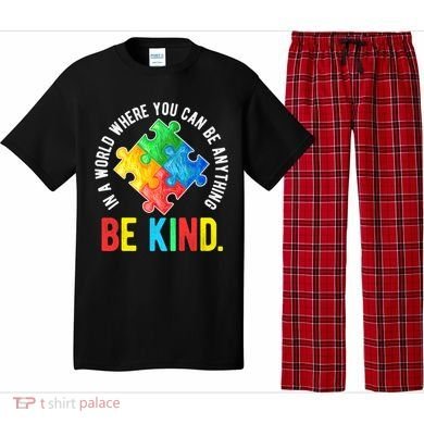 Be Kind Autism Awareness Cute Gift Pajama Set