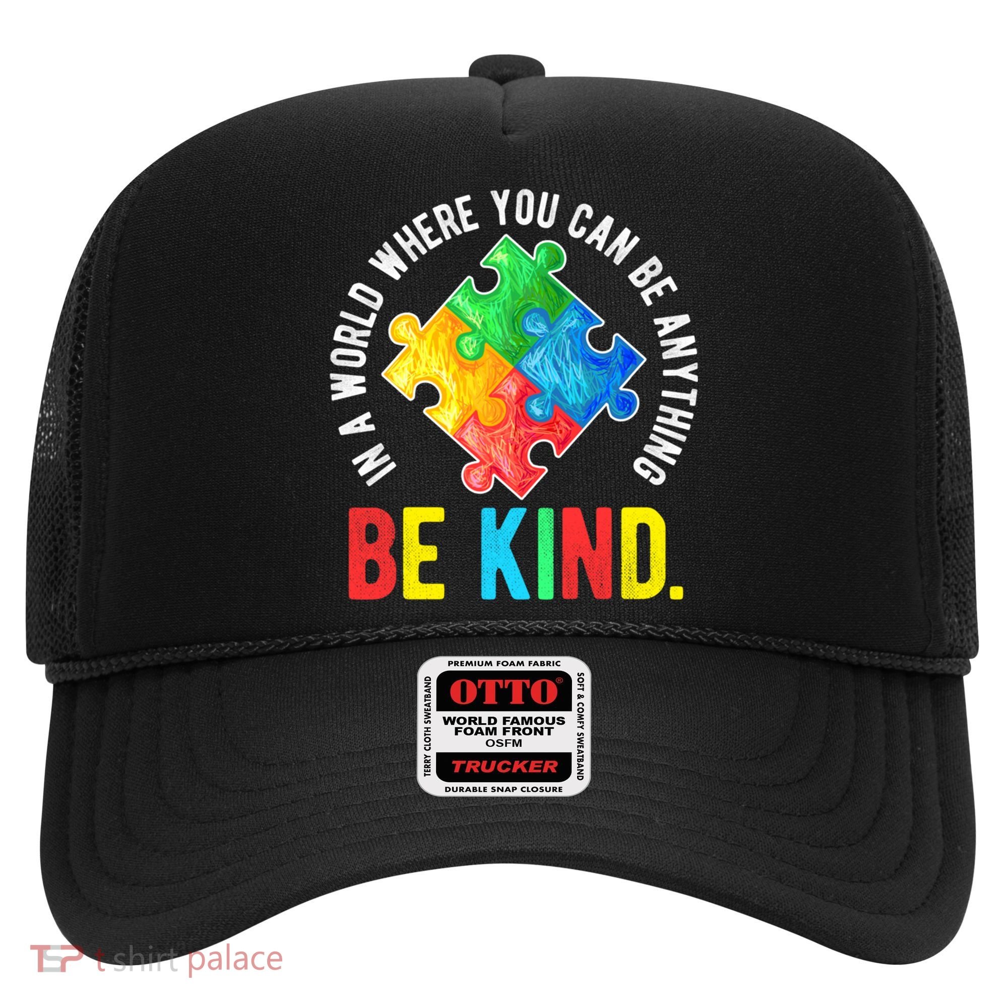 Be Kind Autism Awareness Cute Gift Hat