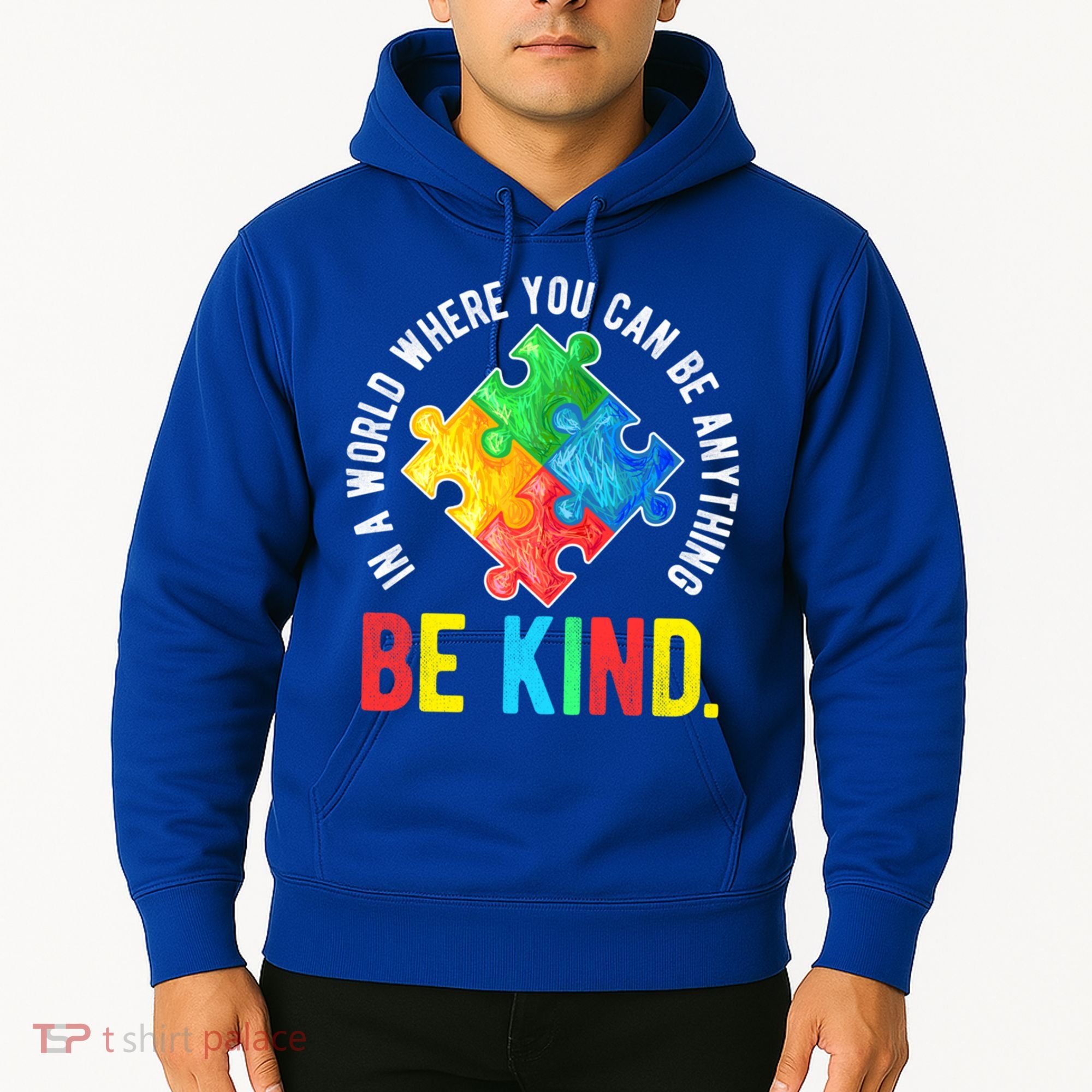 Be Kind Autism Awareness Cute Gift Hoodie