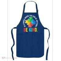 Be Kind Autism Awareness Cute Gift Apron thumb 0
