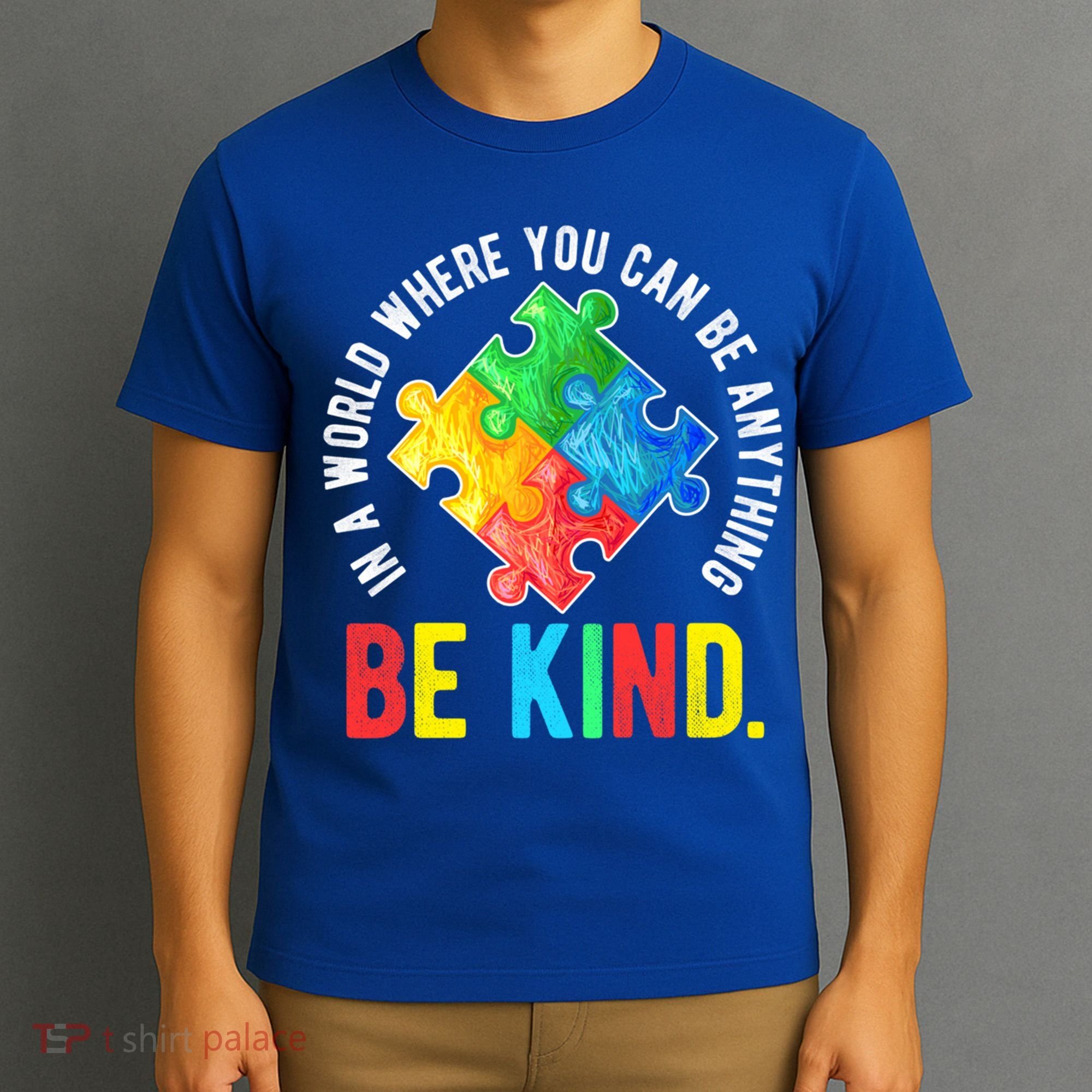 Be Kind Autism Awareness Cute Gift T-Shirt