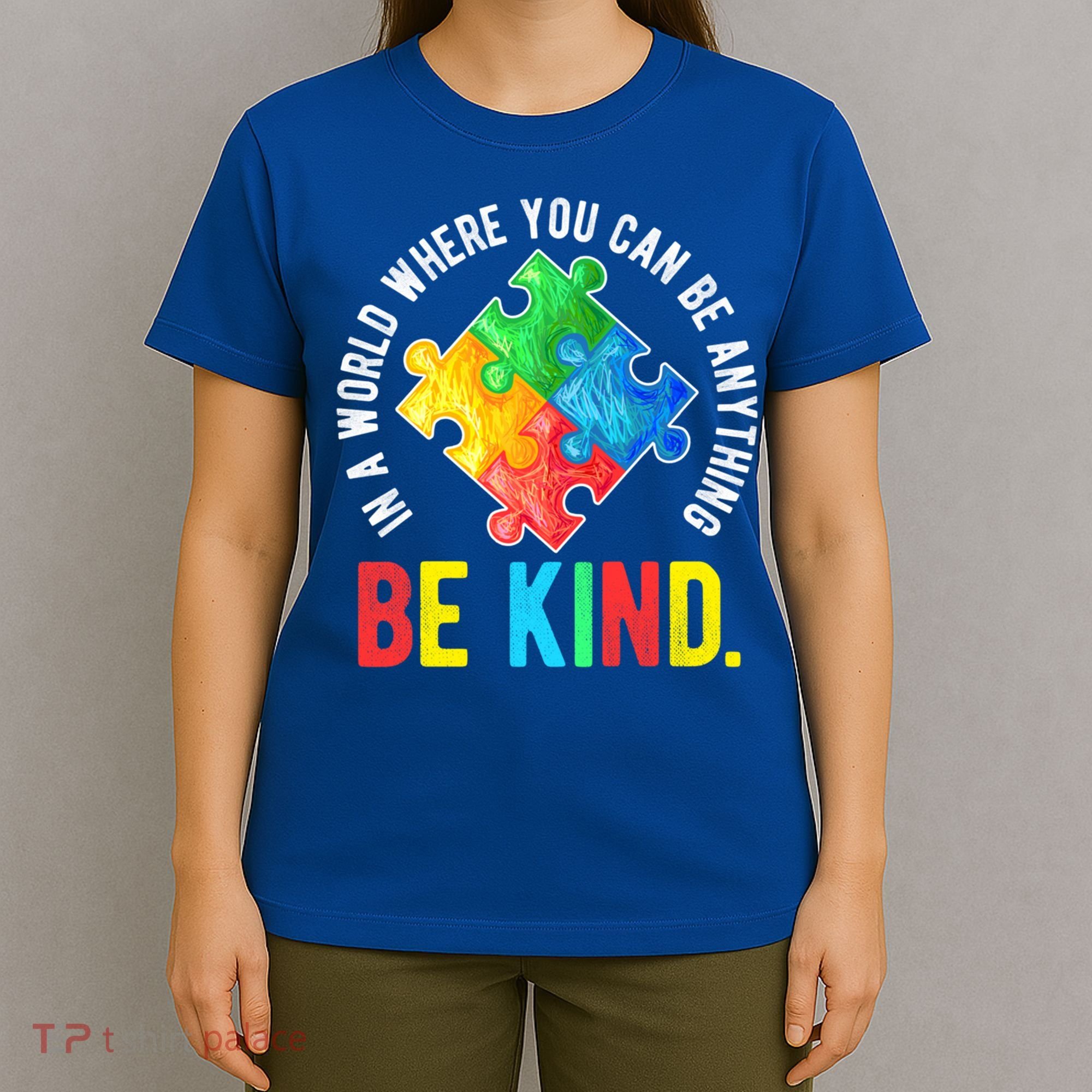 Be Kind Autism Awareness Cute Gift T-Shirt
