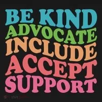 Be Kind Advocate Include Accept Support Autism Awareness Bucket Hat thumb 4