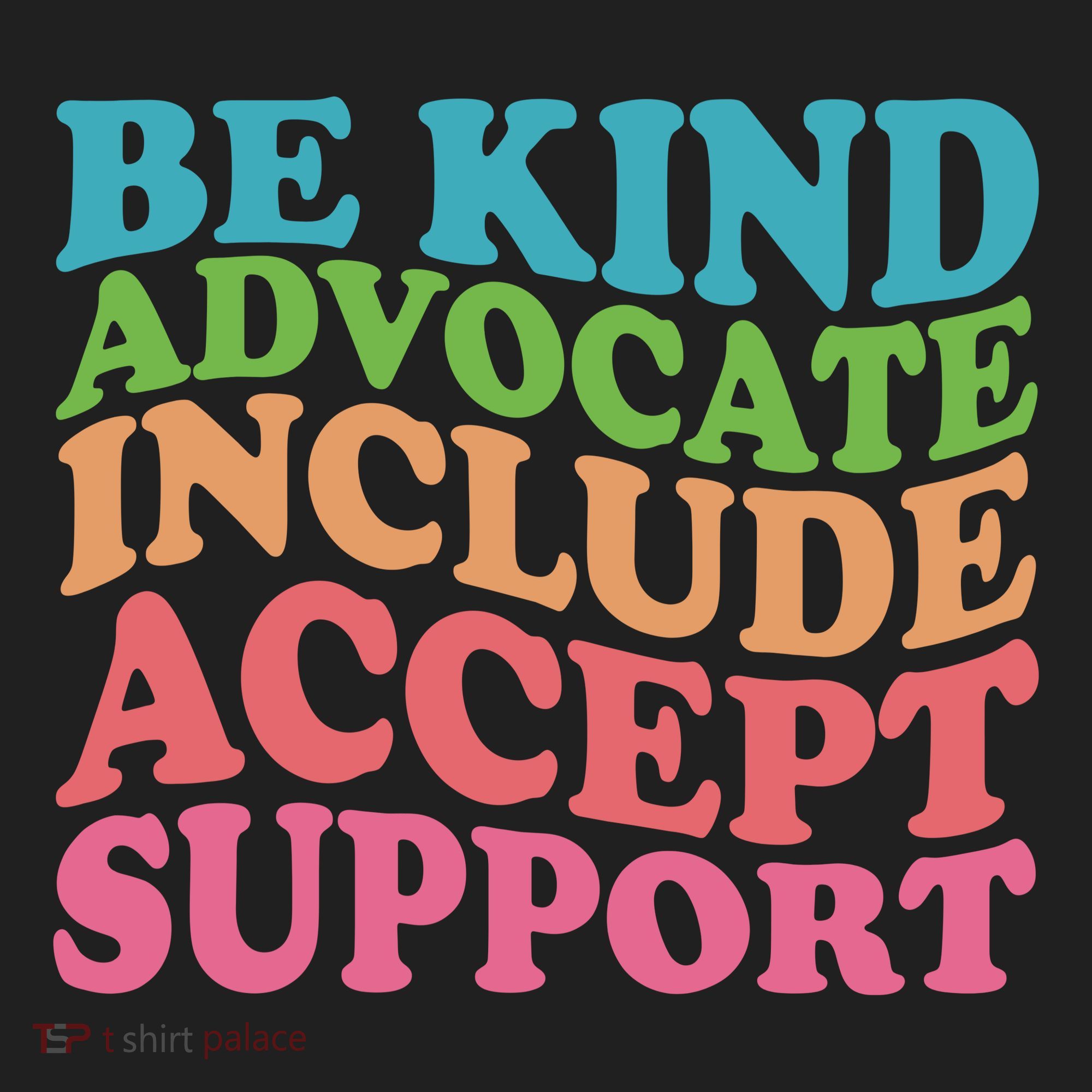 Be Kind Advocate Include Accept Support Autism Awareness Hat