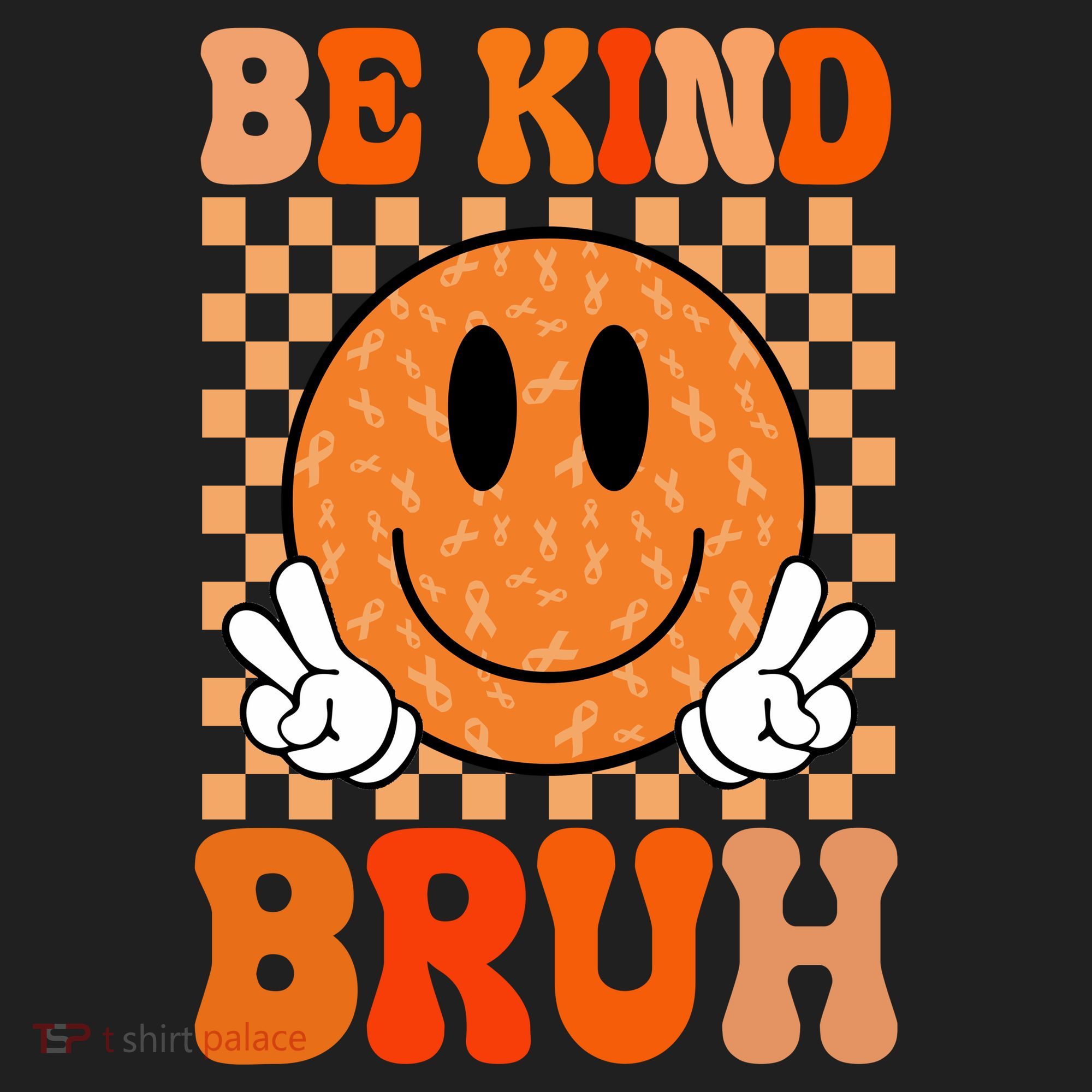 Be Kind Bruh Anti Bullying Smile Face Women's Sweatshirt