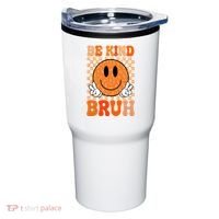 Be Kind Bruh Anti Bullying Smile Face Tumbler thumb 0