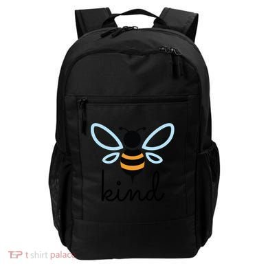 Be Kind Bumblebee Bee Kind Kindness Gift Funny Gift Backpack