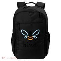 Be Kind Bumblebee Bee Kind Kindness Gift Funny Gift Backpack thumb 0