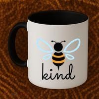 Be Kind Bumblebee Bee Kind Kindness Gift Funny Gift Coffee Mug thumb 2