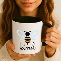 Be Kind Bumblebee Bee Kind Kindness Gift Funny Gift Coffee Mug thumb 3