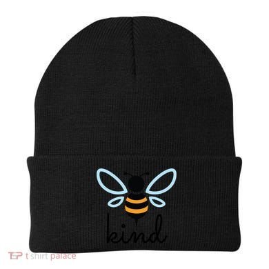 Be Kind Bumblebee Bee Kind Kindness Gift Funny Gift Beanie