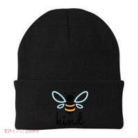 Be Kind Bumblebee Bee Kind Kindness Gift Funny Gift Beanie thumb 0