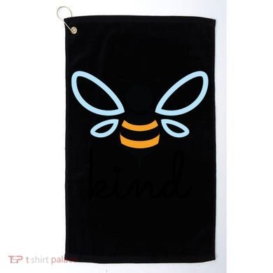 Be Kind Bumblebee Bee Kind Kindness Gift Funny Gift Golf Towel