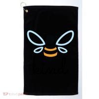 Be Kind Bumblebee Bee Kind Kindness Gift Funny Gift Golf Towel thumb 0