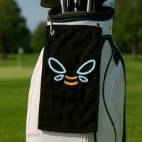 Be Kind Bumblebee Bee Kind Kindness Gift Funny Gift Golf Towel thumb 2