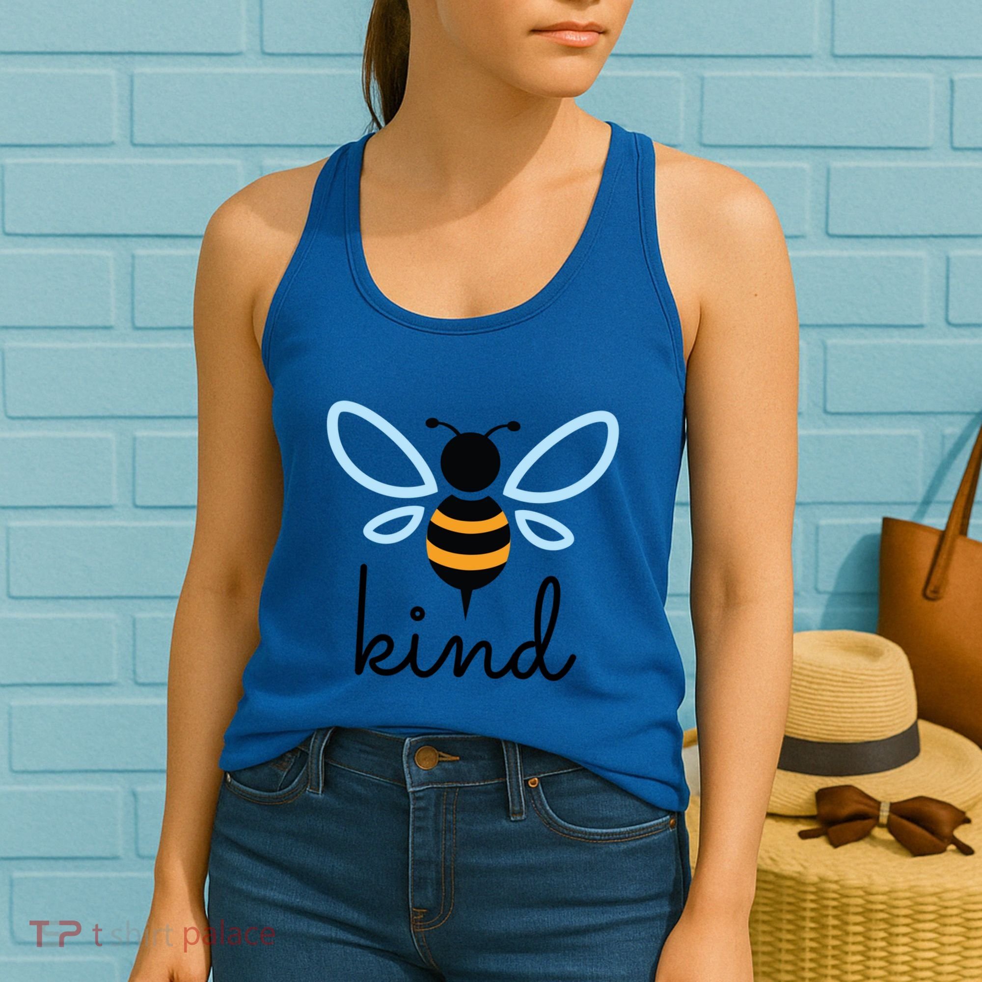 Be Kind Bumblebee Bee Kind Kindness Gift Funny Gift Women's Tank Top