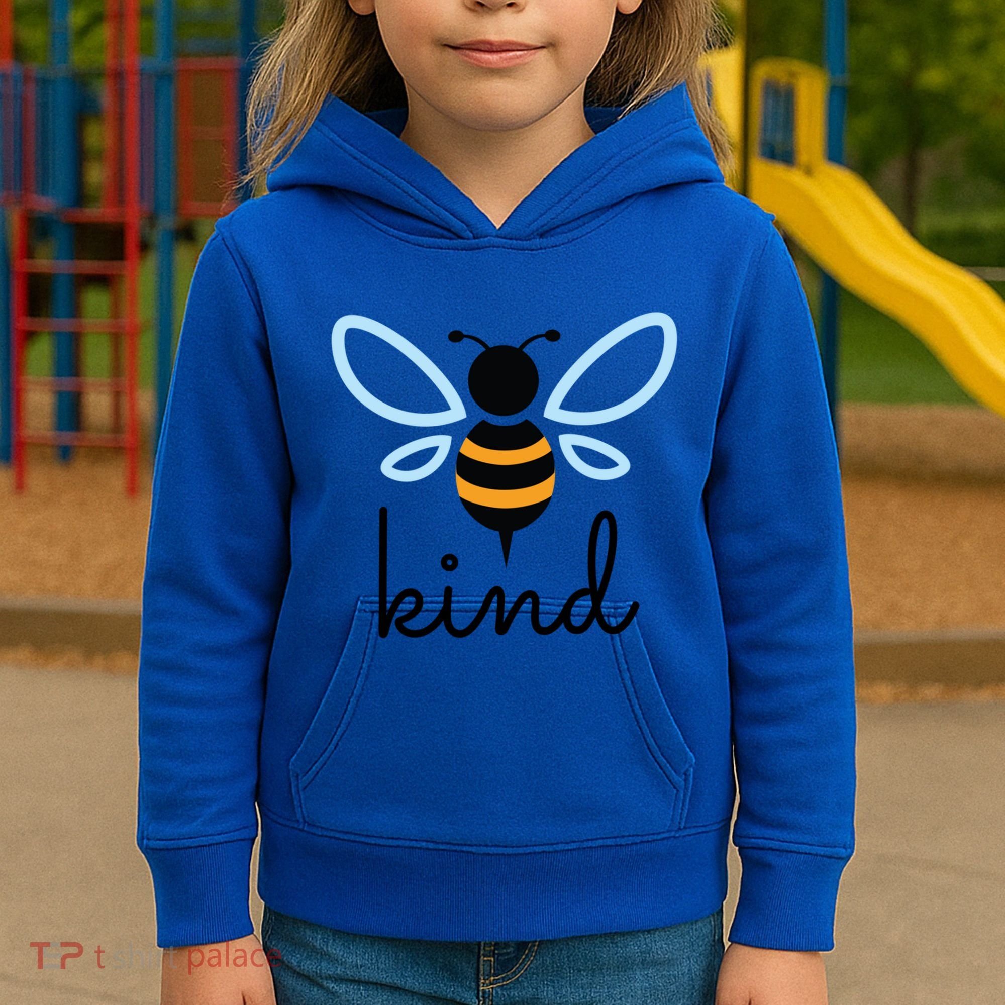 Be Kind Bumblebee Bee Kind Kindness Gift Funny Gift Kids Hoodie