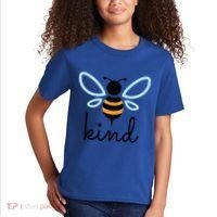 Be Kind Bumblebee Bee Kind Kindness Gift Funny Gift Kids T-Shirt thumb 2