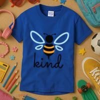 Be Kind Bumblebee Bee Kind Kindness Gift Funny Gift Kids T-Shirt thumb 3