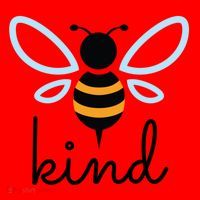 Be Kind Bumblebee Bee Kind Kindness Gift Funny Gift Santa Hat thumb 1
