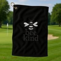 Bee Kind Golf Towel thumb 1