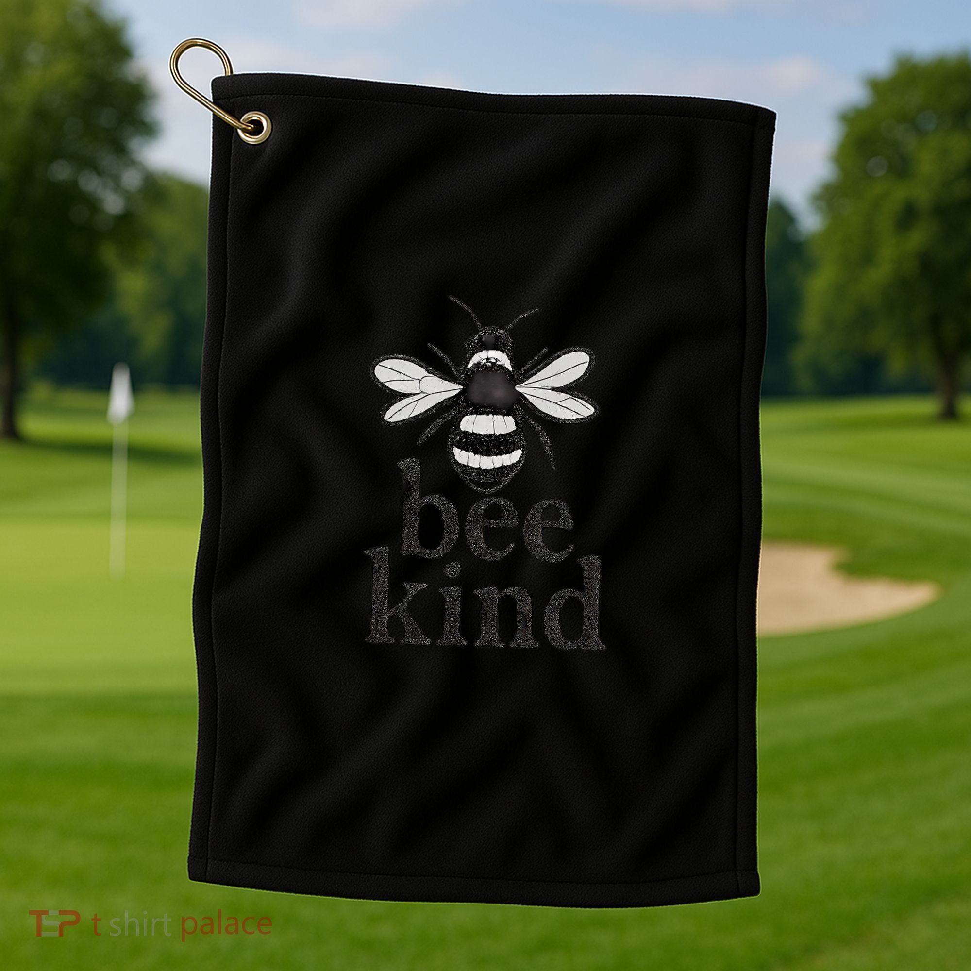 Bee Kind Golf Towel