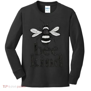 Bee Kind Kids Long Sleeve Shirt