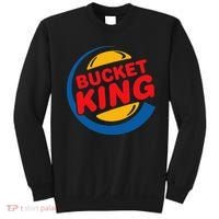 Bucket King Basketball Player Hoops Culture Funny Sweatshirt thumb 0
