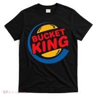 Bucket King Basketball Player Hoops Culture Funny T-Shirt thumb 0