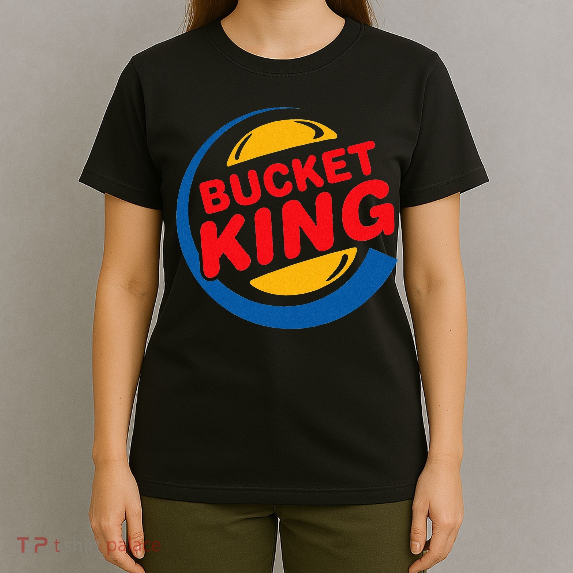 Bucket King Basketball Player Hoops Culture Funny T-Shirt