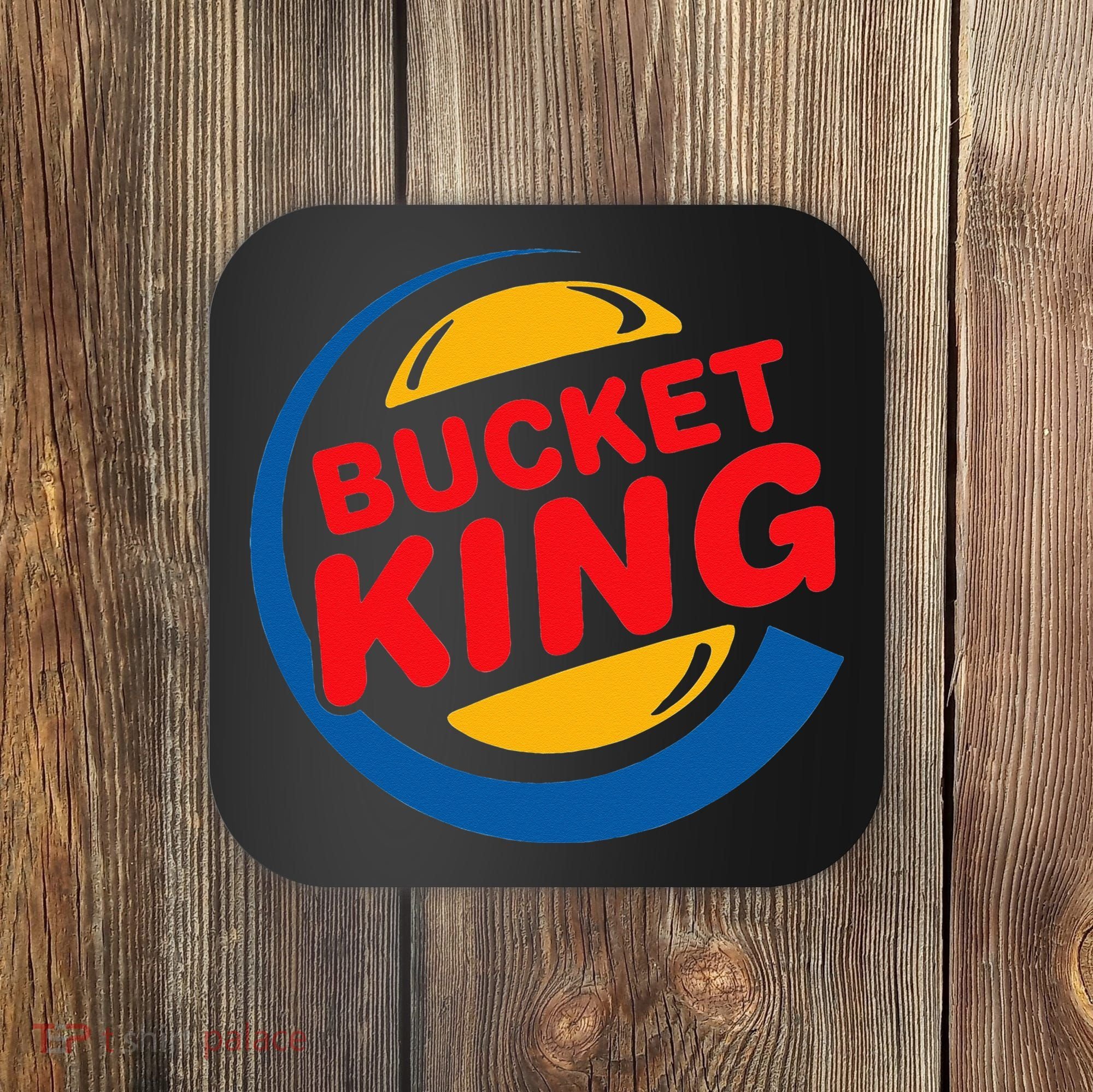 Bucket King Basketball Player Hoops Culture Funny Coaster