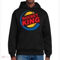 Bucket King Basketball Player Hoops Culture Funny District V.I.T. Heavyweight Hoodie thumb 0