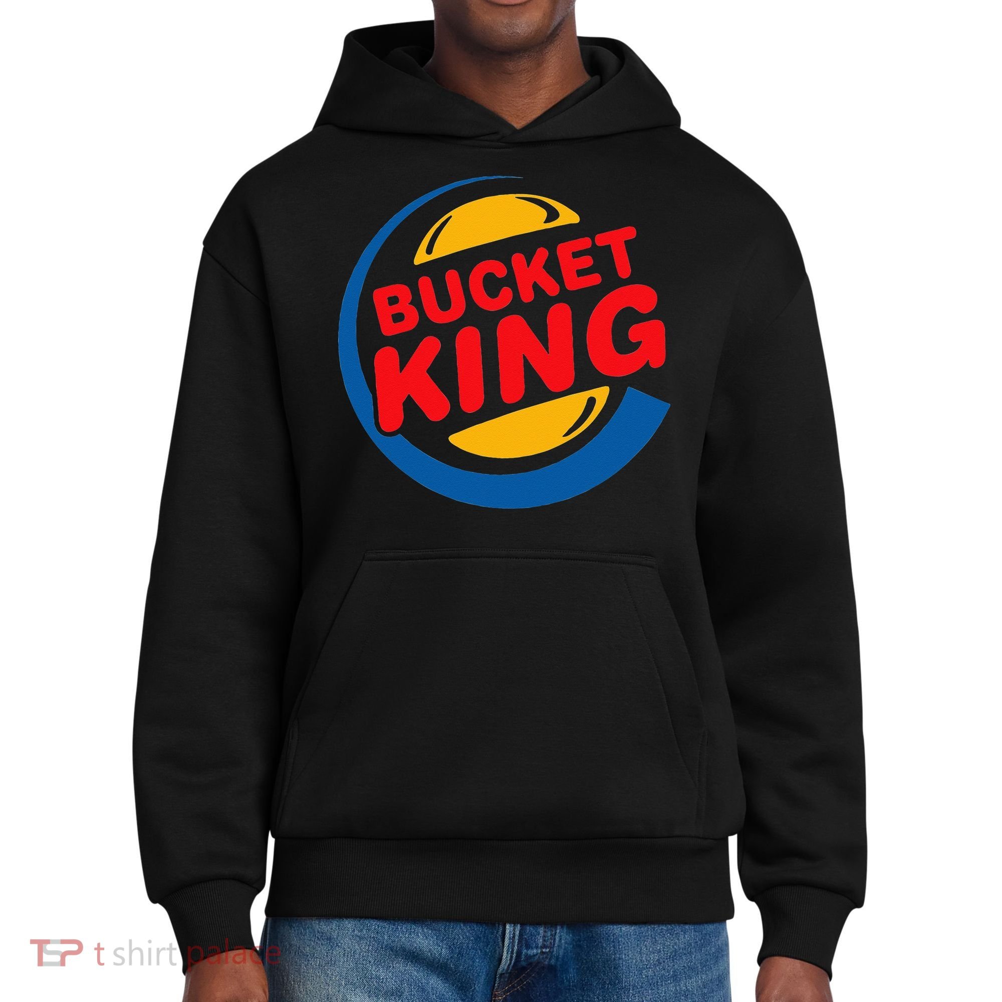 Bucket King Basketball Player Hoops Culture Funny District V.I.T. Heavyweight Hoodie