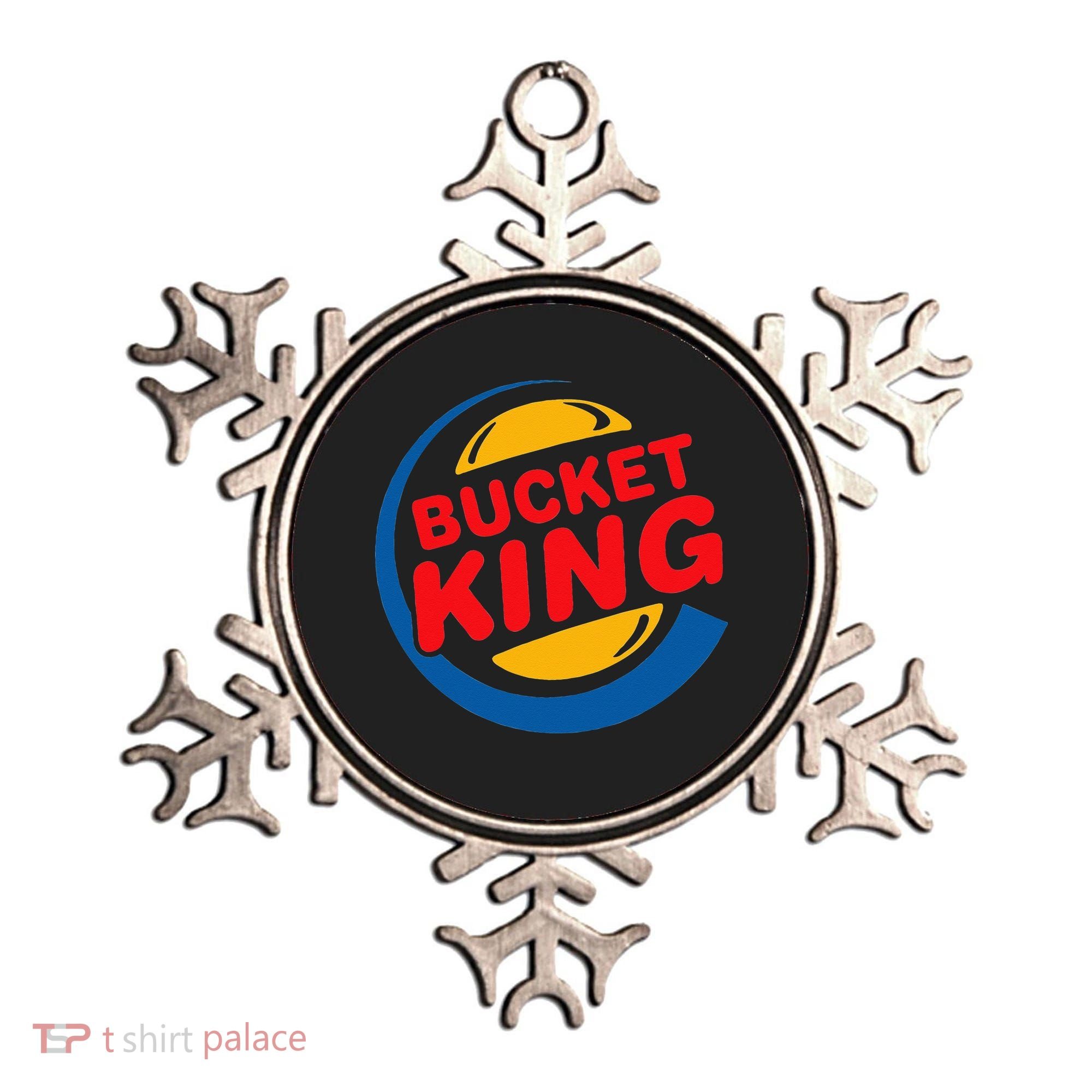 Bucket King Basketball Player Hoops Culture Funny Ornament