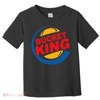 Bucket King Basketball Player Hoops Culture Funny Toddler T-Shirt thumb 0