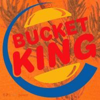 Bucket King Basketball Player Hoops Culture Funny Kati Licensed 12" Camo Cuffed Beanie thumb 2