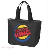 Bitcoin King Tote Bag thumb 3