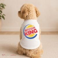 Bitcoin King Doggie Tank thumb 2