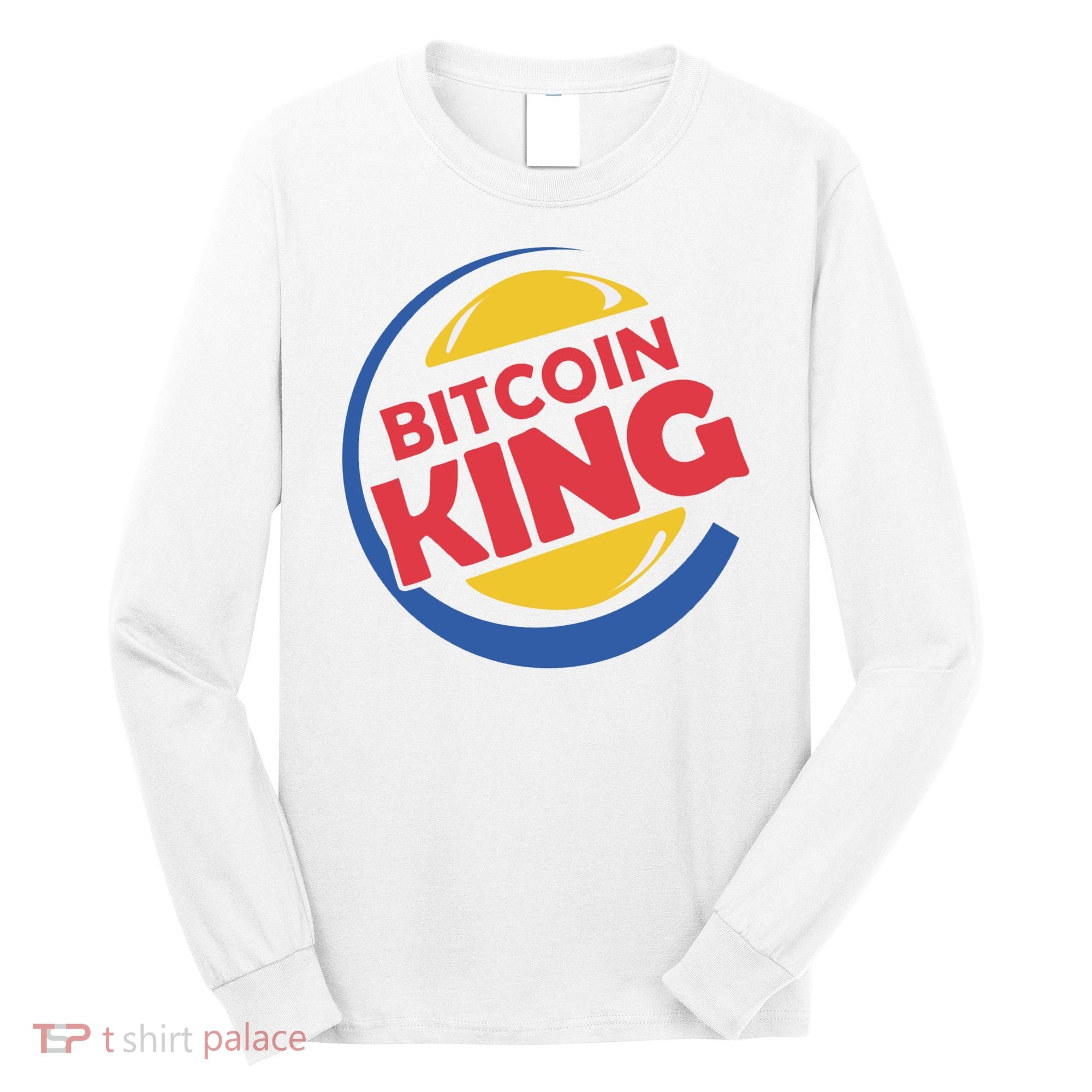 Bitcoin King Long Sleeve Shirt