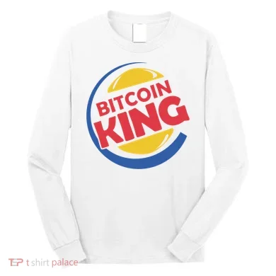 Bitcoin King Long Sleeve Shirt