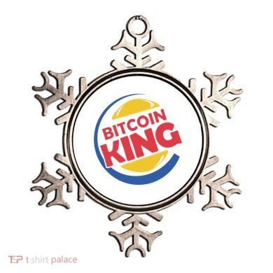 Bitcoin King Ornament