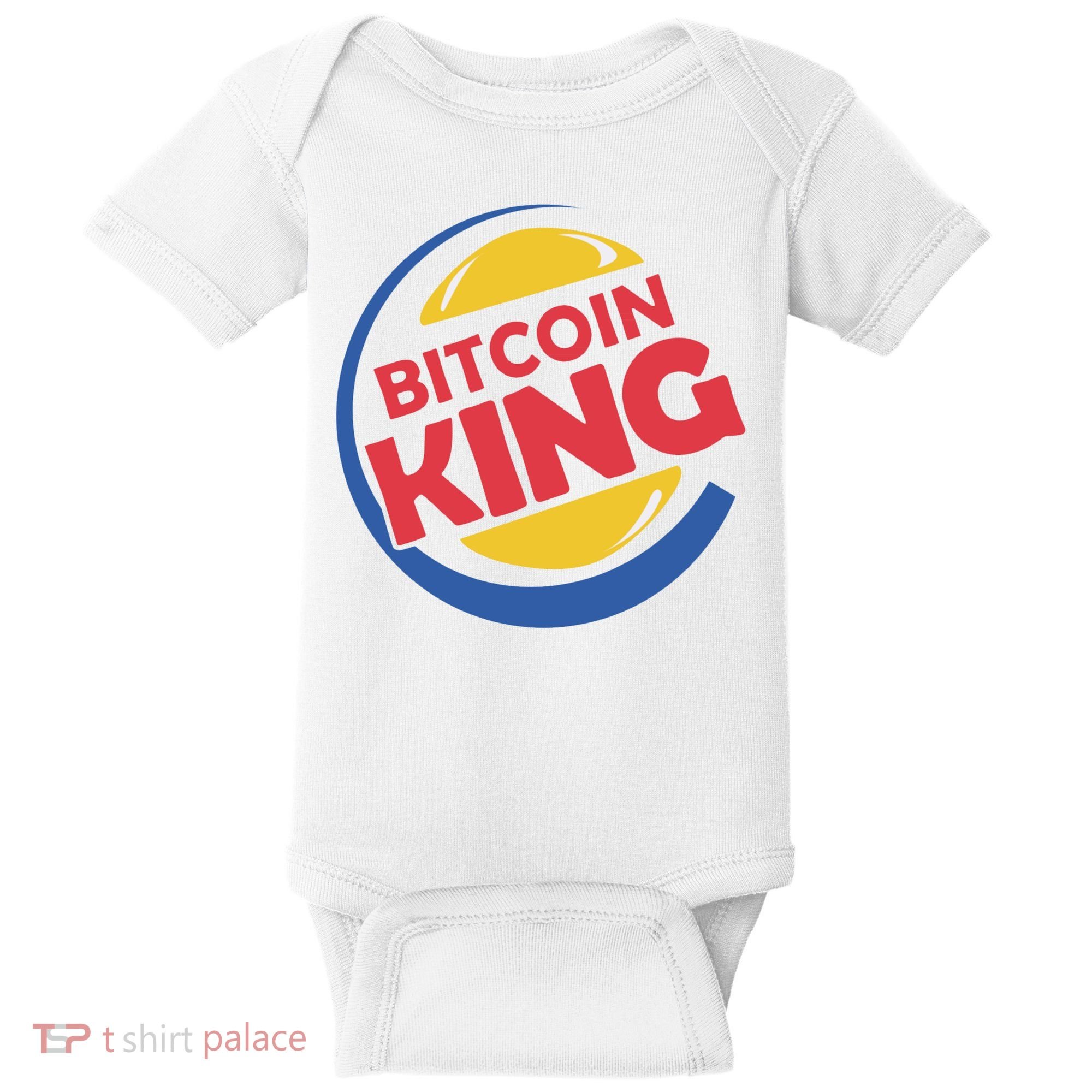Bitcoin King Baby Bodysuit