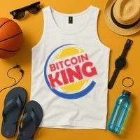 Bitcoin King Tank Top thumb 4