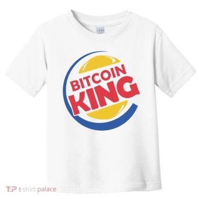 Bitcoin King Toddler T-Shirt