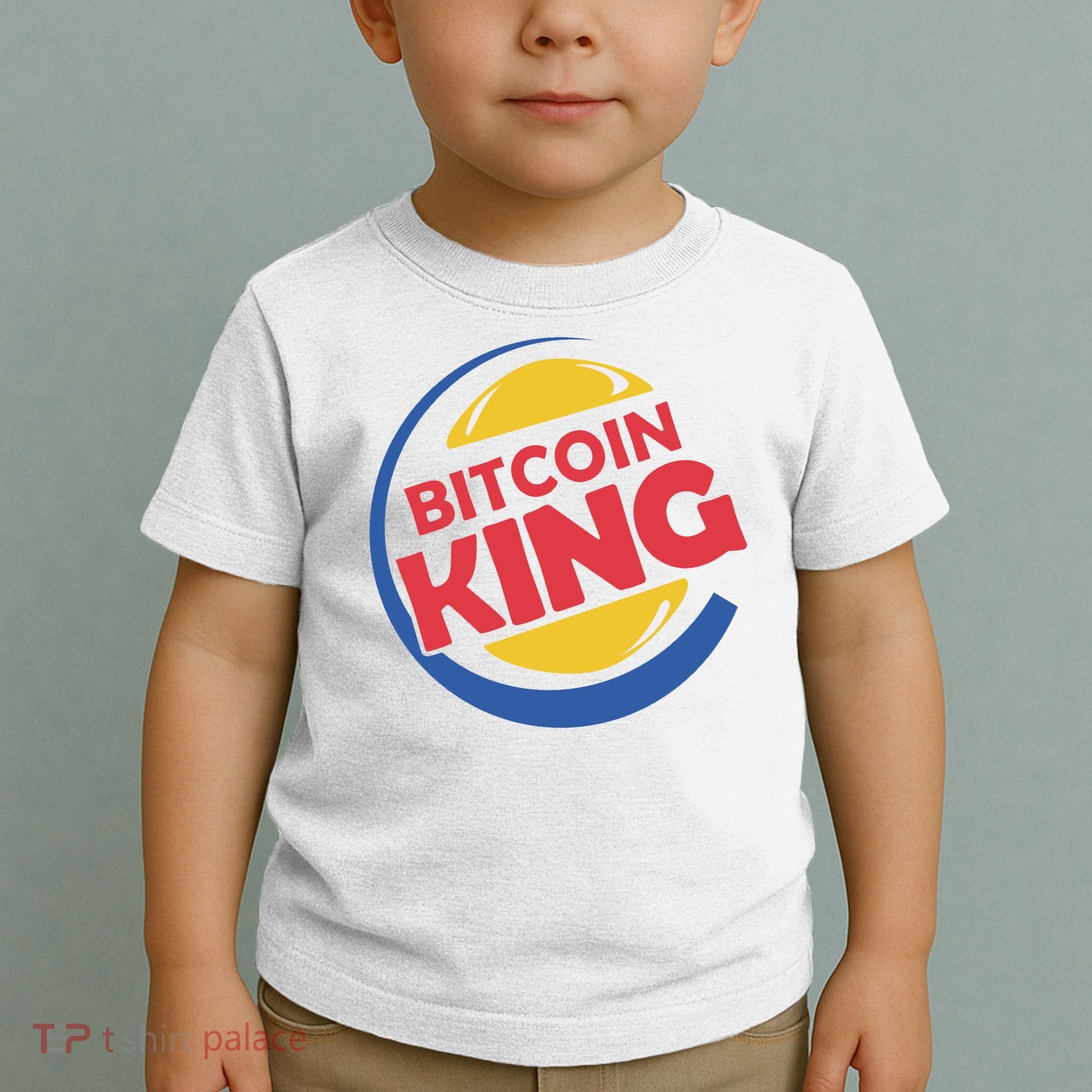 Bitcoin King Toddler T-Shirt