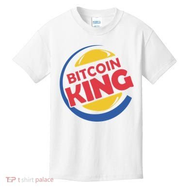 Bitcoin King Kids T-Shirt