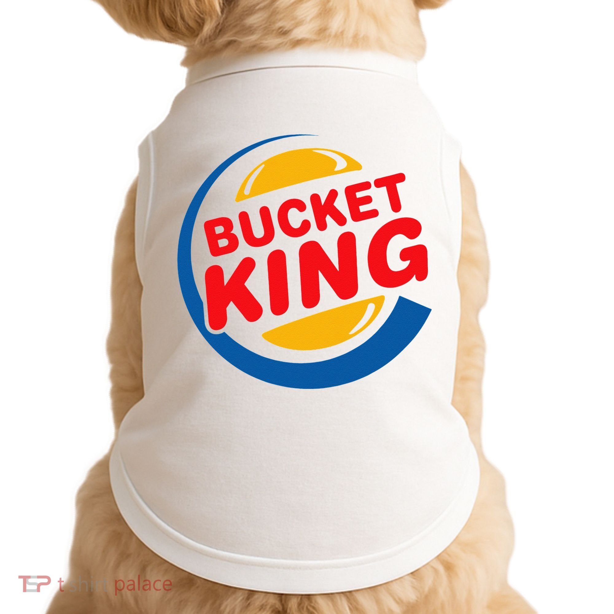 Bucket King Basketball Player Hoops Culture Funny Doggie Tank